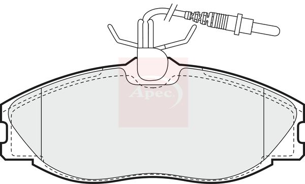Apec Brake Pads Set PAD902 - image 2