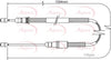 Apec Handbrake Cable CAB1073 thumbnail