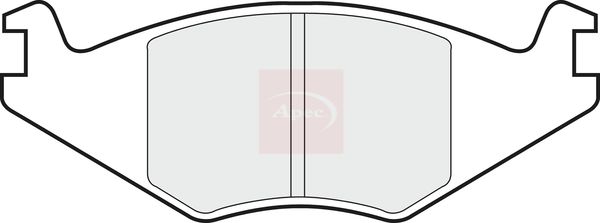 Apec Brake Pads Set PAD439 - image 2