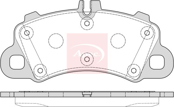 Apec Brake Pads Set PAD2273 - image 2