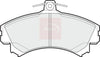 Apec Brake Pads Set PAD1366 thumbnail