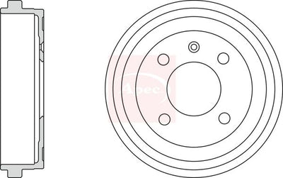 Apec Brake Drum DRM9929