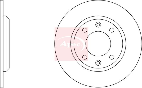 Apec Brake Disc DSK205 - image 3