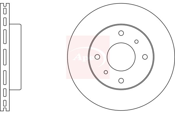 Apec Brake Disc DSK507 - image 2