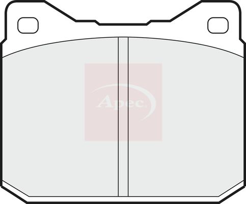 Apec Brake Pads Set PAD347 - image 2