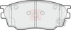 Apec Brake Pads Set PAD1301 thumbnail