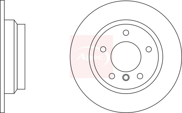 Apec Brake Disc DSK536 - image 3