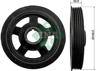 INA Crankshaft Pulley (tvd) 544009210