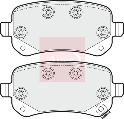 Apec Brake Pads Set PAD1701 - image 2
