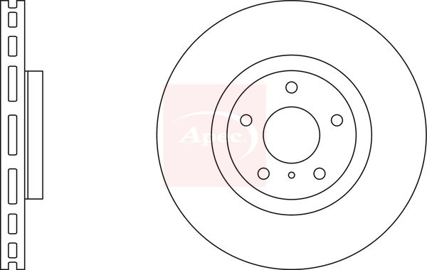 Apec Brake Disc DSK2567 - image 2