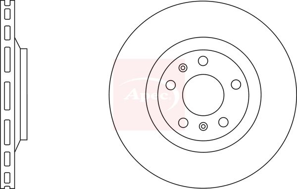 Apec Brake Disc DSK2733 - image 2