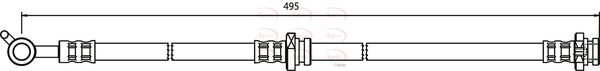 Apec Brake Hose HOS3578 - image 2
