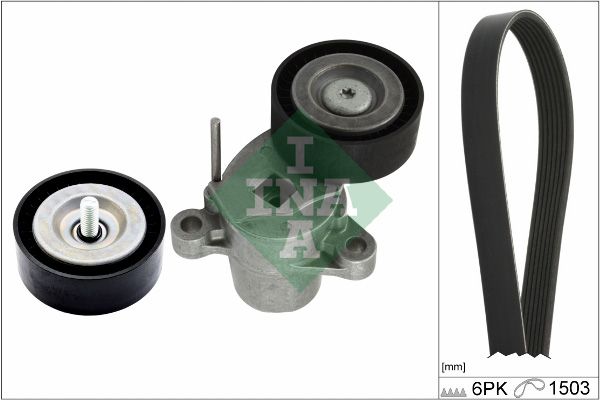 INA Drive Belt Kit 529033810 - image 2