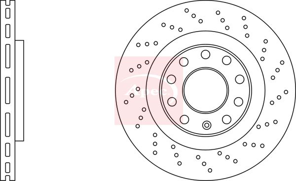Apec Brake Disc DSK2971 - image 2