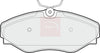Apec Brake Pads Set PAD1272 thumbnail