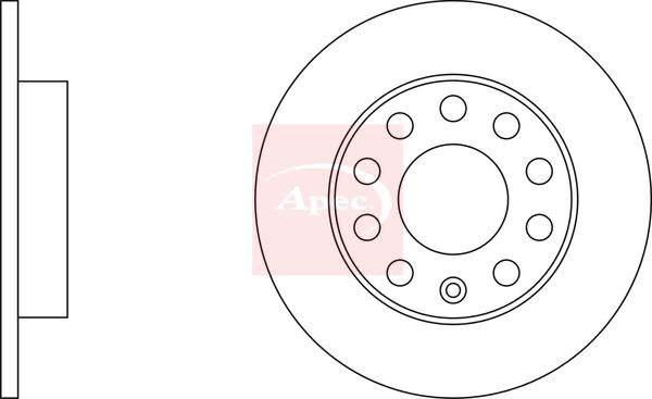 Apec Brake Disc DSK2098 - image 3