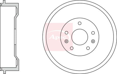 Apec Brake Drum DRM9229