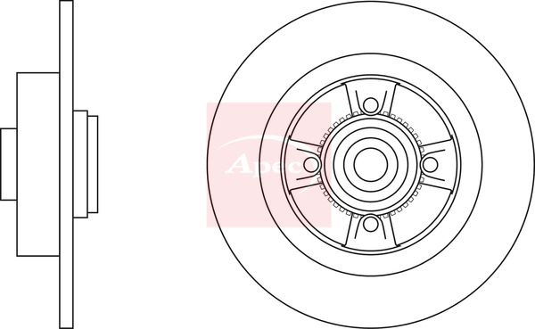 Apec Brake Disc DSK2233 - image 2