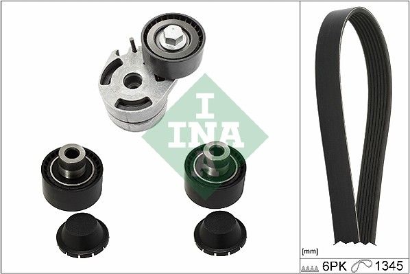 INA Drive Belt Kit 529018610 - image 2