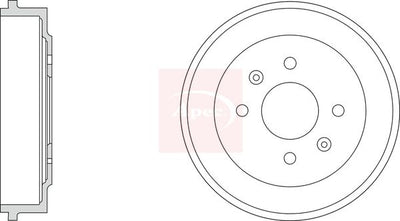 Apec Brake Drum DRM9217