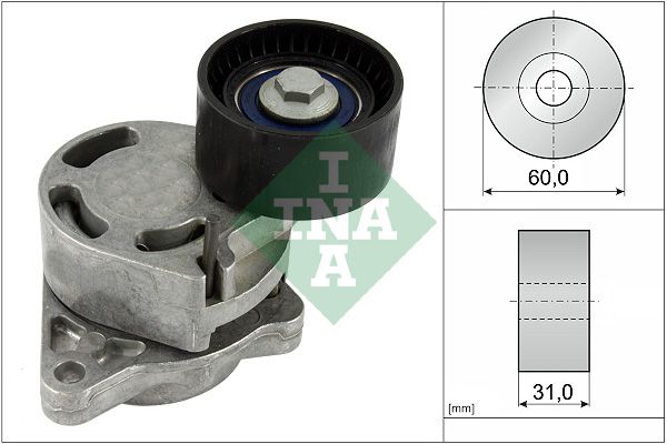 INA Drive Belt Tensioner Pulley 534031710 - image 2