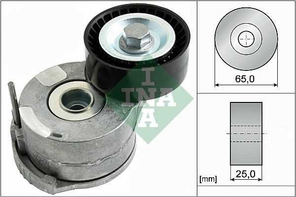 INA Drive Belt Tensioner Pulley 534040310 - image 2
