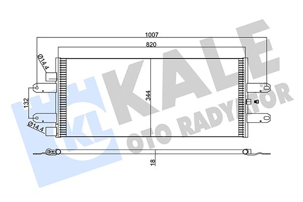 NRF Air Conditioning Condenser 350395 - image 2