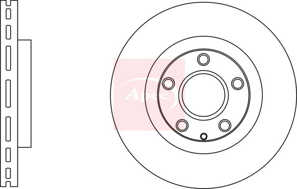 Apec Brake Disc DSK3023 - image 2