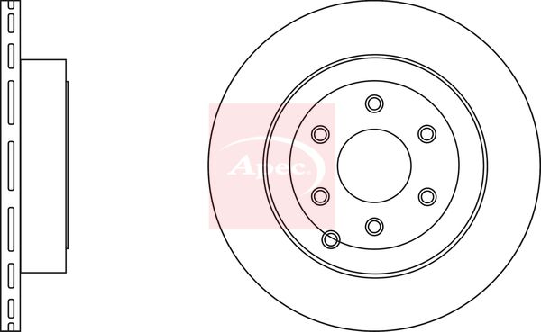 Apec Brake Disc DSK2708 - image 2