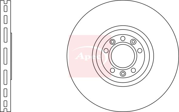 Apec Brake Disc DSK2882 - image 2