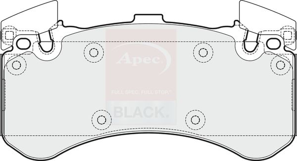 Apec Brake Pads Set PAD1805B - image 2