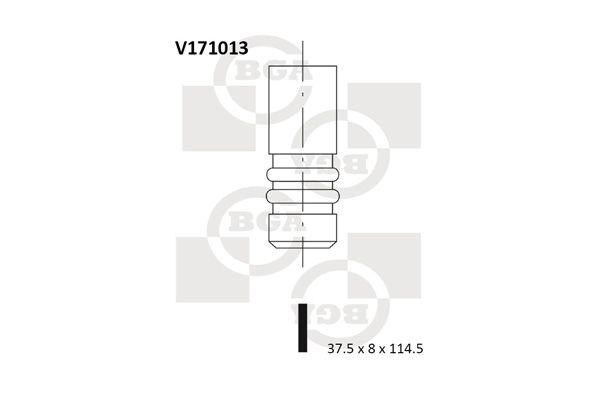 BGA Intake Valve Inlet V171013 - image 2