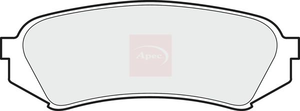 Apec Brake Pads Set PAD1099 - image 2