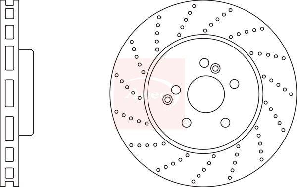 Apec Brake Disc DSK2684 - image 2