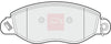Apec Brake Pads Set PAD1183 thumbnail