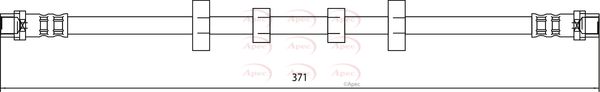 Apec Brake Hose HOS4098 - image 2