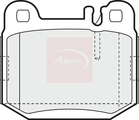 Apec Brake Pads Set PAD1193 - image 2