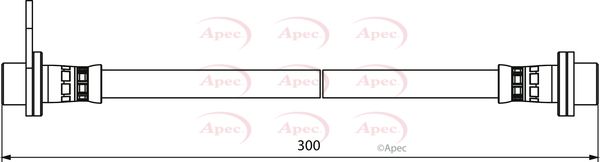Apec Brake Hose HOS3911 - image 2