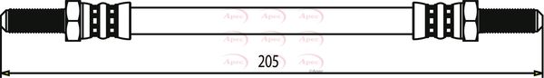 Apec Brake Hose HOS3452 - image 3