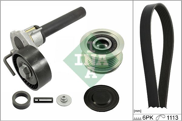 INA Drive Belt Kit 529051420 - image 2