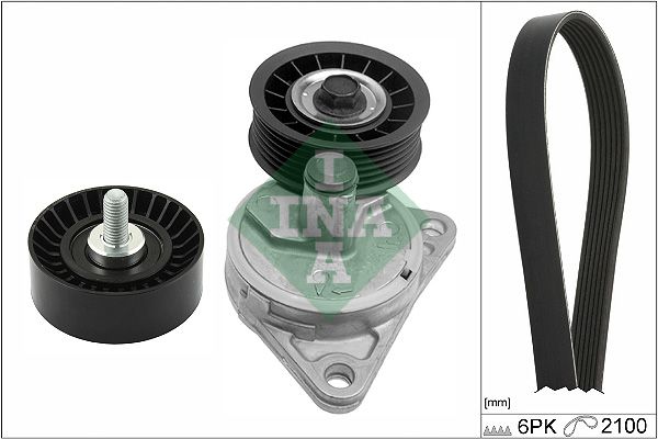 INA Drive Belt Kit 529038510 - image 2