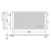 Denso Ac Condenser DCN02023 thumbnail