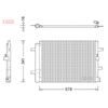 Denso Ac Condenser DCN02026 thumbnail