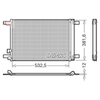 Denso Ac Condenser DCN02048 thumbnail