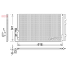 Denso Ac Condenser DCN05014 thumbnail