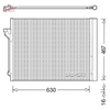 Denso Ac Condenser DCN05029 thumbnail