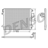 Denso Ac Condenser DCN06006 thumbnail