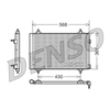 Denso Ac Condenser DCN07008 thumbnail