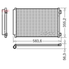 Denso Ac Condenser DCN09146 thumbnail