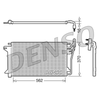 Denso Ac Condenser DCN10025 thumbnail